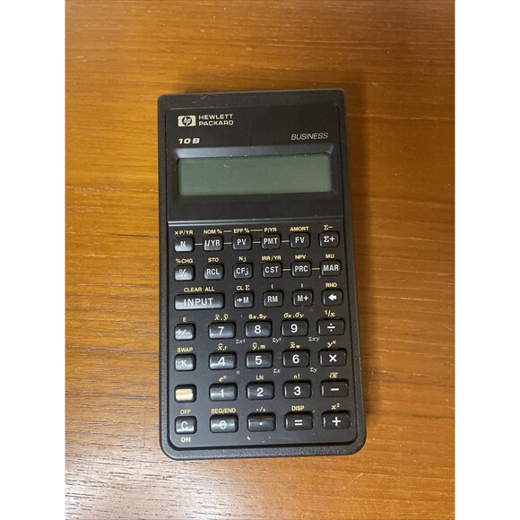 Hewlett Packard HP 10 B Business Calculator Works - Picture 2 of 3